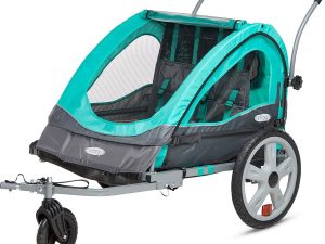 Exploring the Quick-N-EZ Double Tow Bike Trailer for Kids