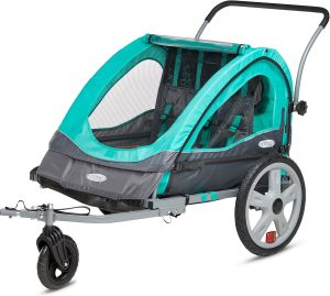 Exploring the Quick-N-EZ Double Tow Bike Trailer for Kids