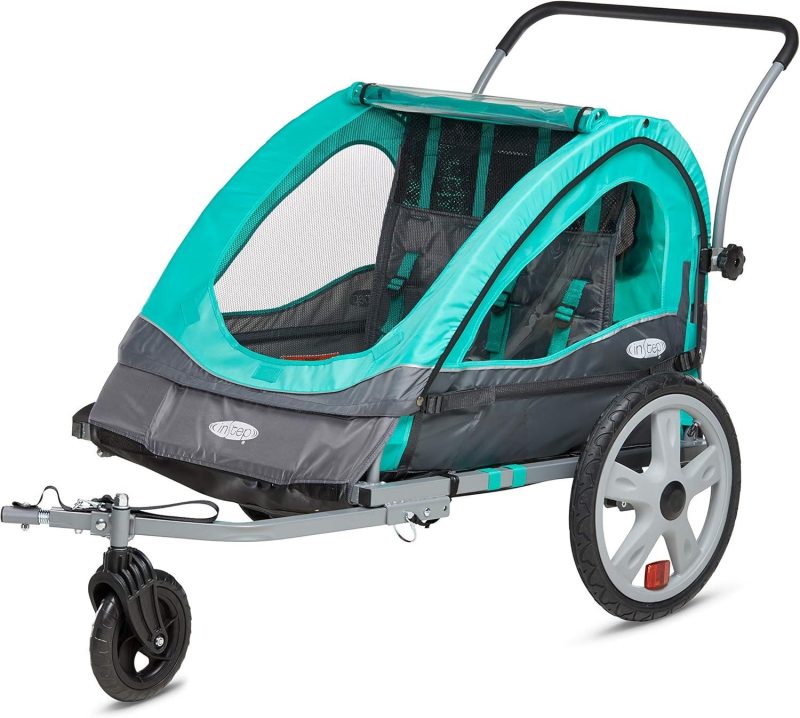 Exploring the Quick-N-EZ Double Tow Bike Trailer for Kids